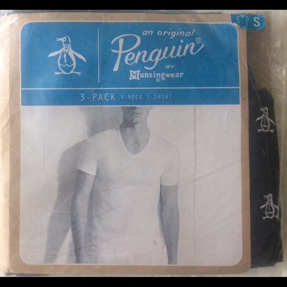 Original Penguin 3-pack v-neck t-shirts - Picture 1 of 3